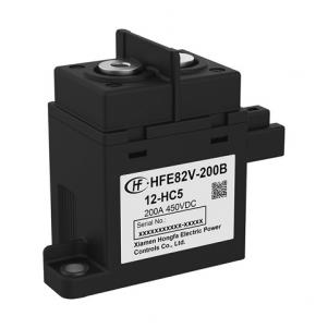 HONGFA High voltage DC relay,Carrying current 200A,Load voltage 450VDC  HFE82V-200B